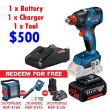 Impact Driver, Charger $500 Redemption Combo 2021